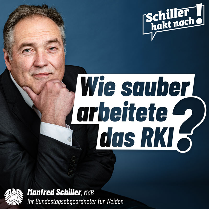 Schiller hakt nach: Wie sauber arbeitete das RKI?