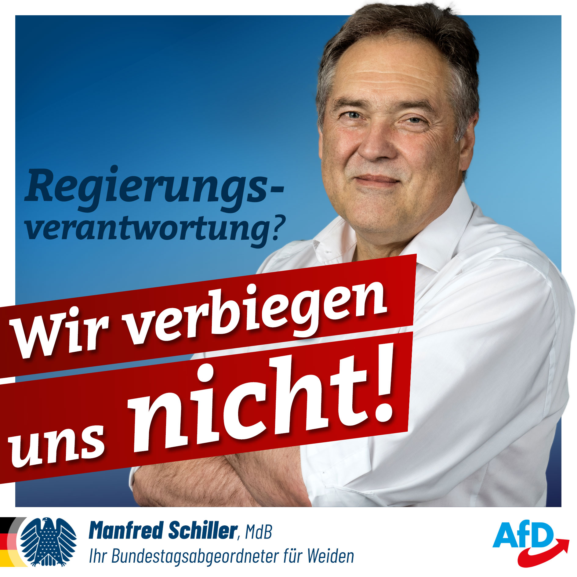 Regierungsverantwortung? Wir verbiegen uns nicht!