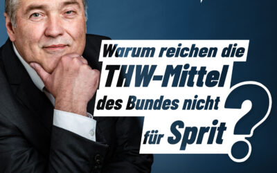 Kein Spritgeld für THW?