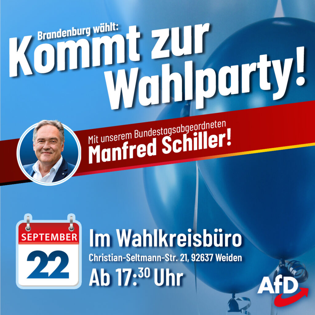 Einladung zur Wahlparty