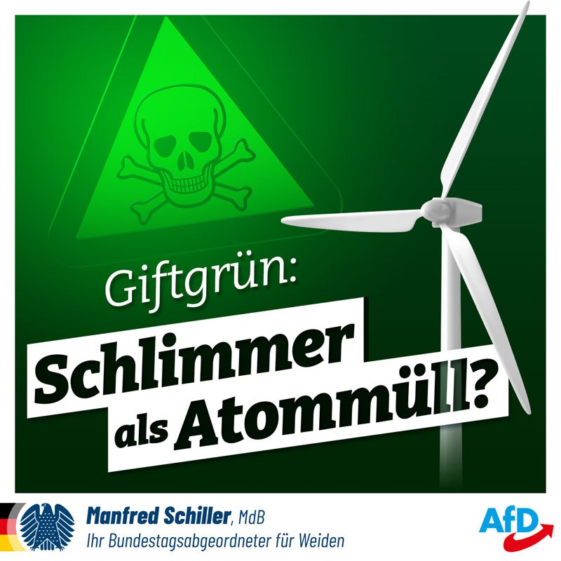 Windräder - Giftgrün: Schlimmer als Atommüll?