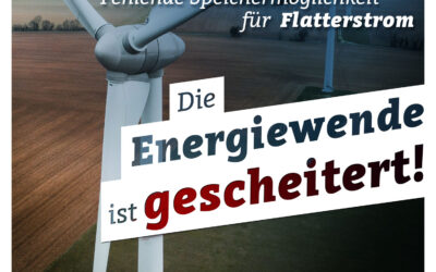 Die Energiewende ist gescheitert