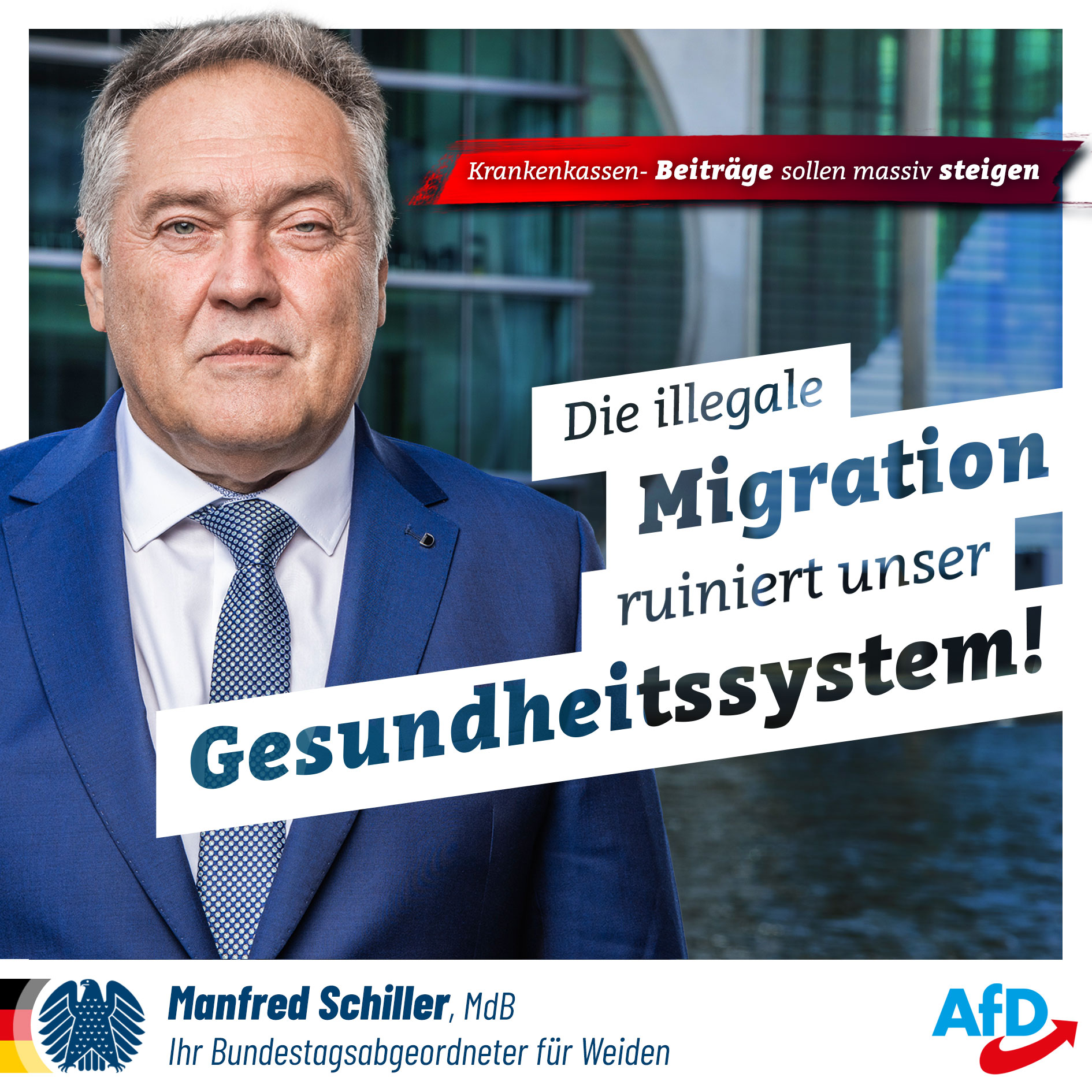 Illegale Migration ruiniert unser Gesundheitssystem