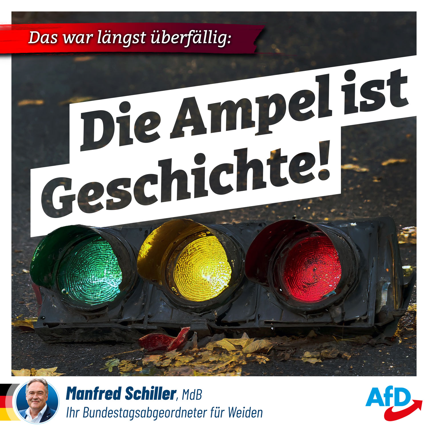 Die Ampel ist aus! Befreiung für Deutschland