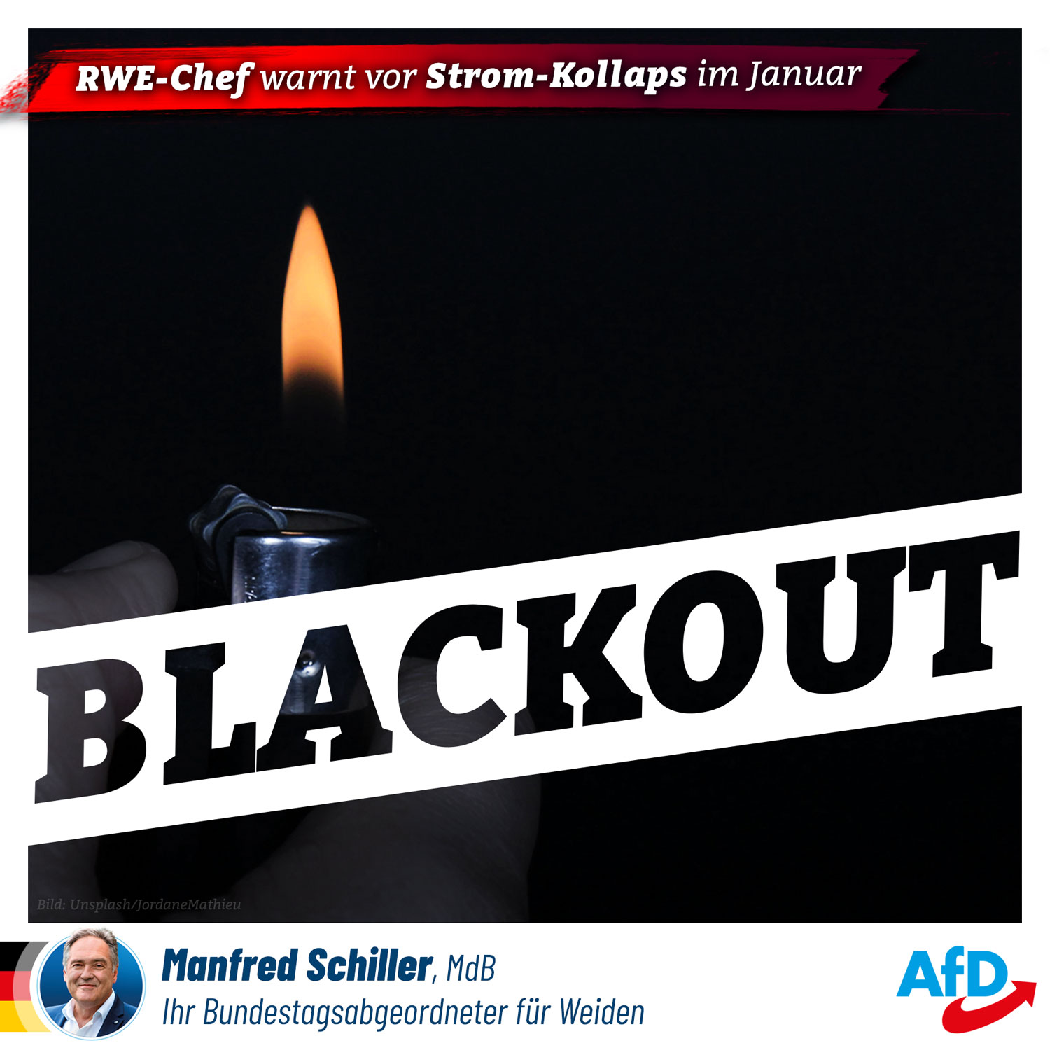 RWE-Chef warnt vor drohendem Blackout