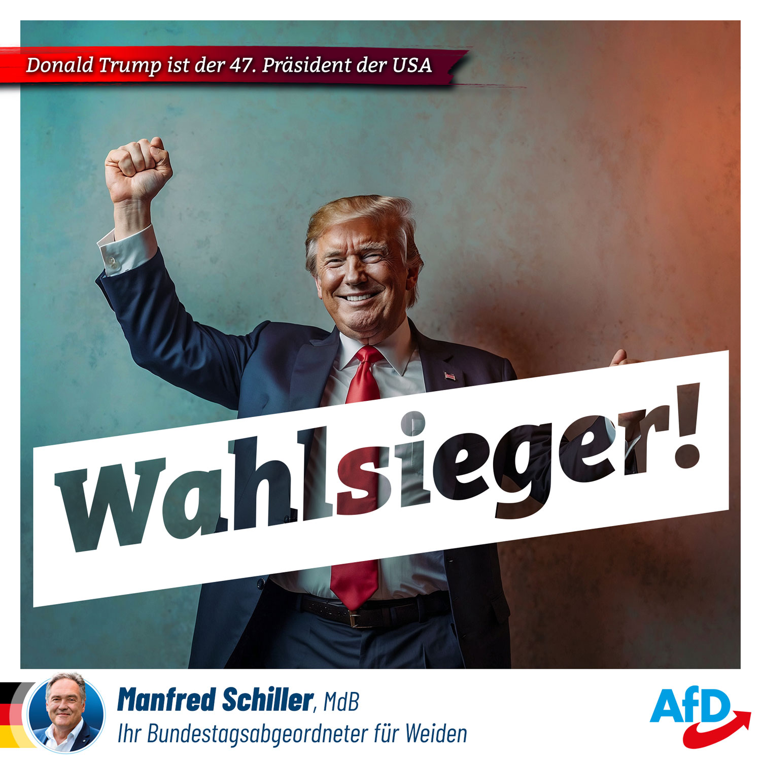 Donald Trump ist der 47. Präsident der USA!