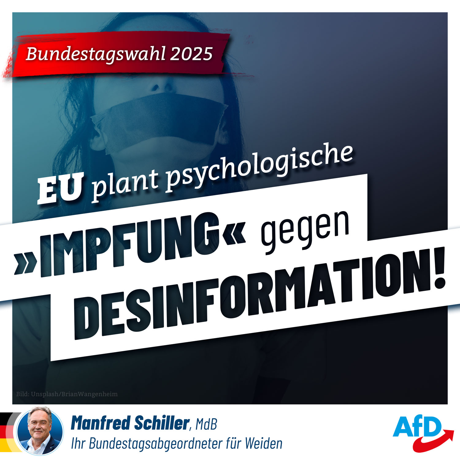 Bundestagswahl 2025: EU plant psychologische "Impfung" gegen Desinformation!