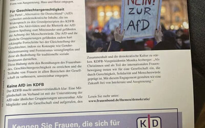 Kirchen gegen die AfD