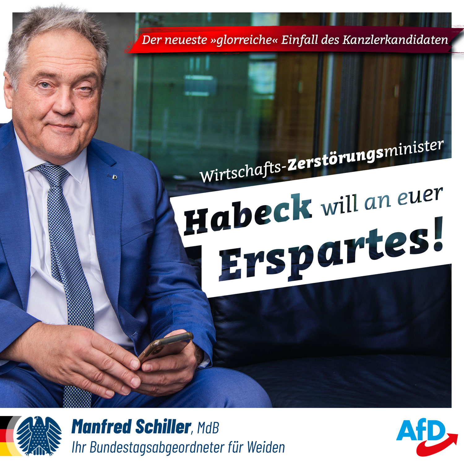 Habeck will an euer Erspartes!