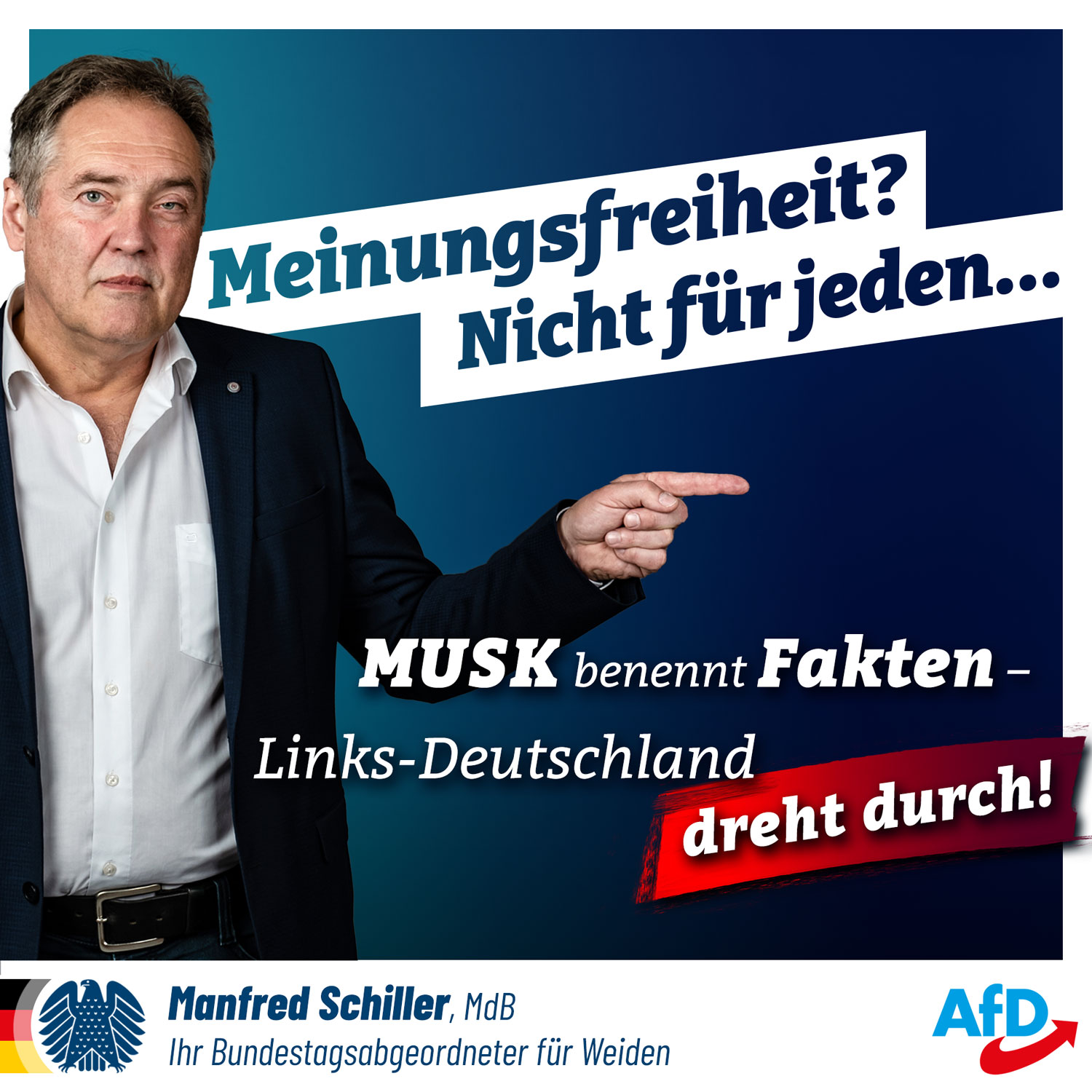 AfD: Elon Musk benennt Fakten - Links-Deutschland dreht durch!