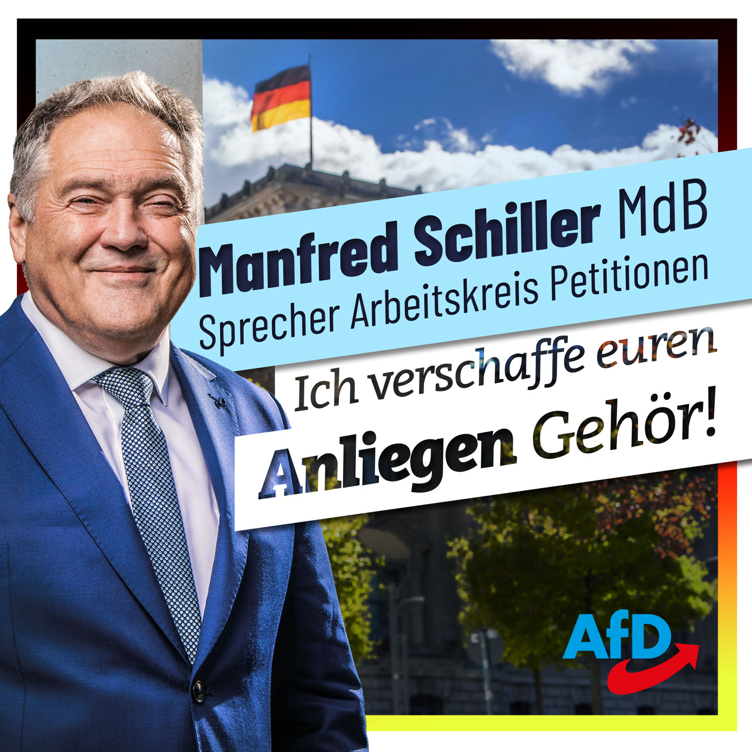 Manfred Schiller MdB Leiter AK Petitionen