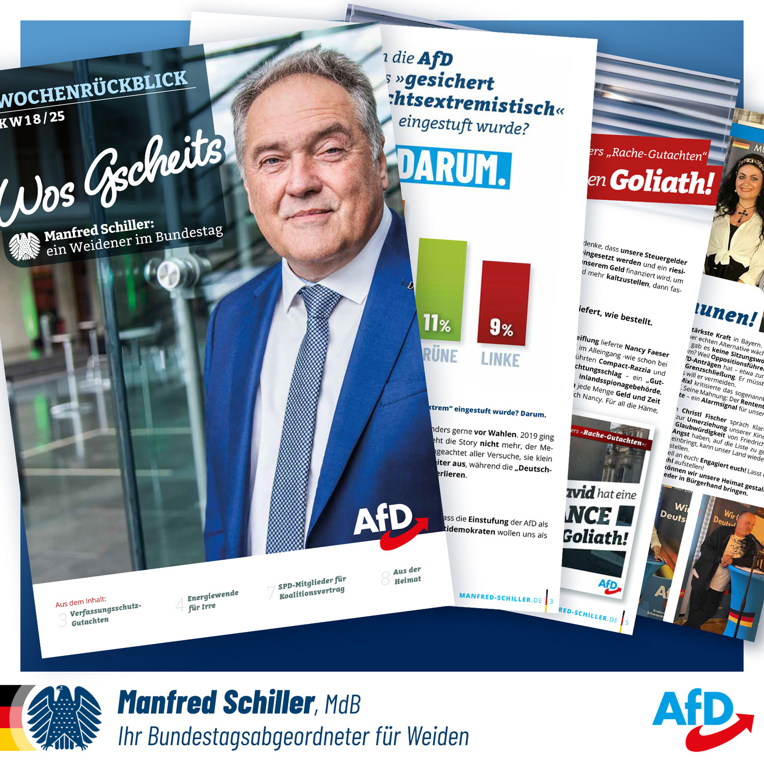 Wos Gscheits Abgeordnetenmagazin KW 18/25