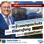 Verfassungsschutz muss AfD-Einstufung vorübergehend aussetzen!