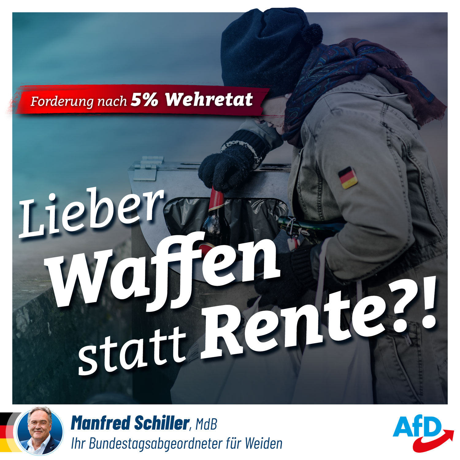 Wehretat explodiert: Lieber Waffen statt Rente?