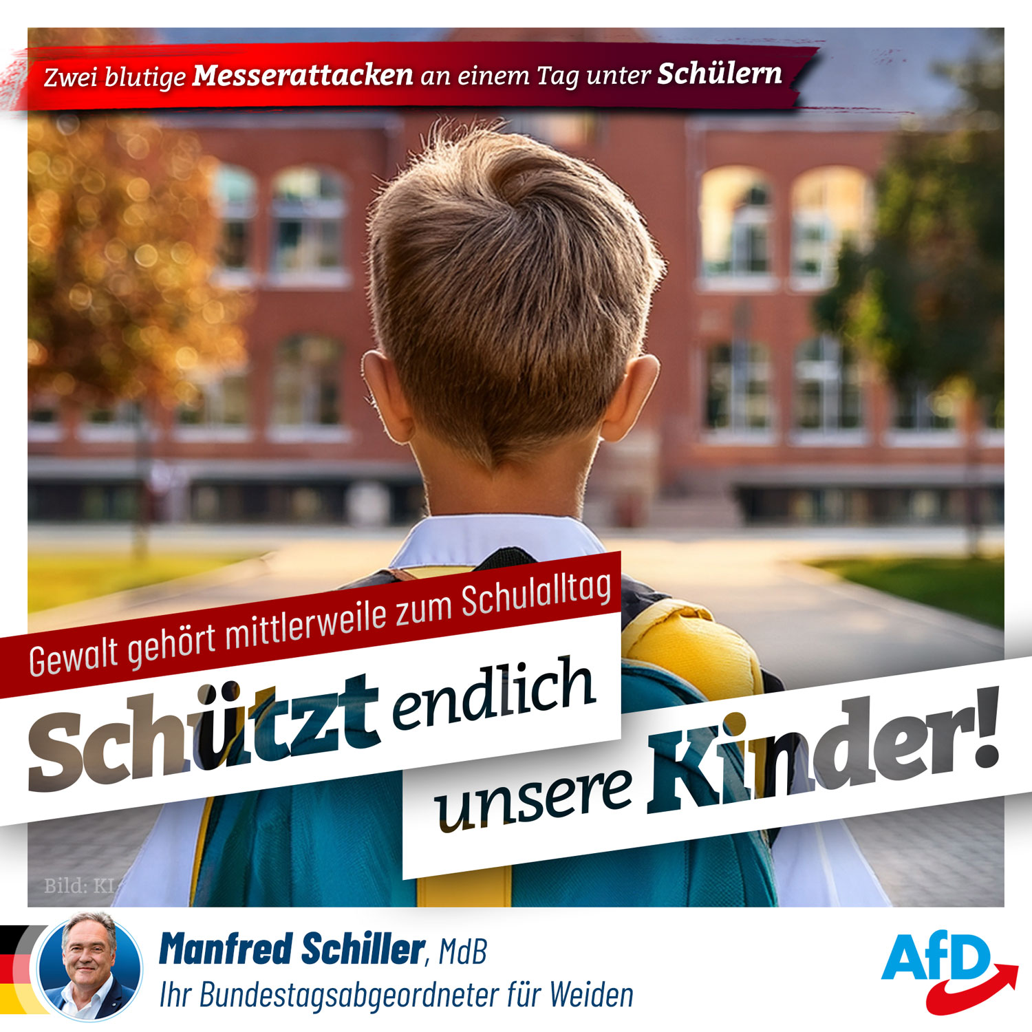 Gewalt an der Schule: Schützt endlich unsere Kinder!