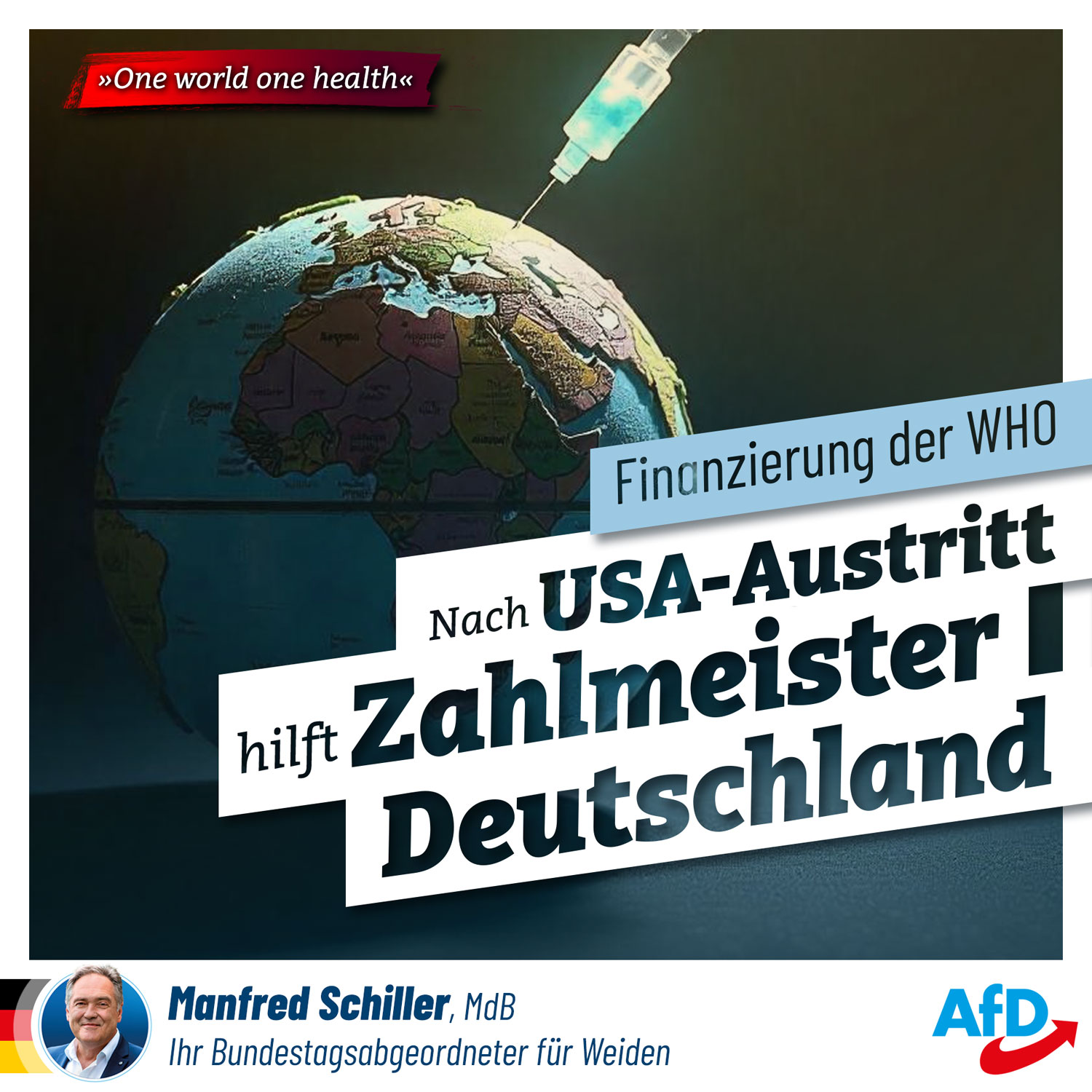 Nach WHO-Austritt der USA springt Zahlmeister Deutschland ein