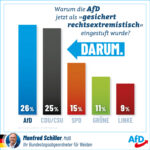 Darum wird die AfD von den Antidemokraten als gesichert rechtsextrem eingestuft.