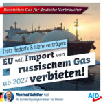 Russisches Gas für deutsche Verbraucher!