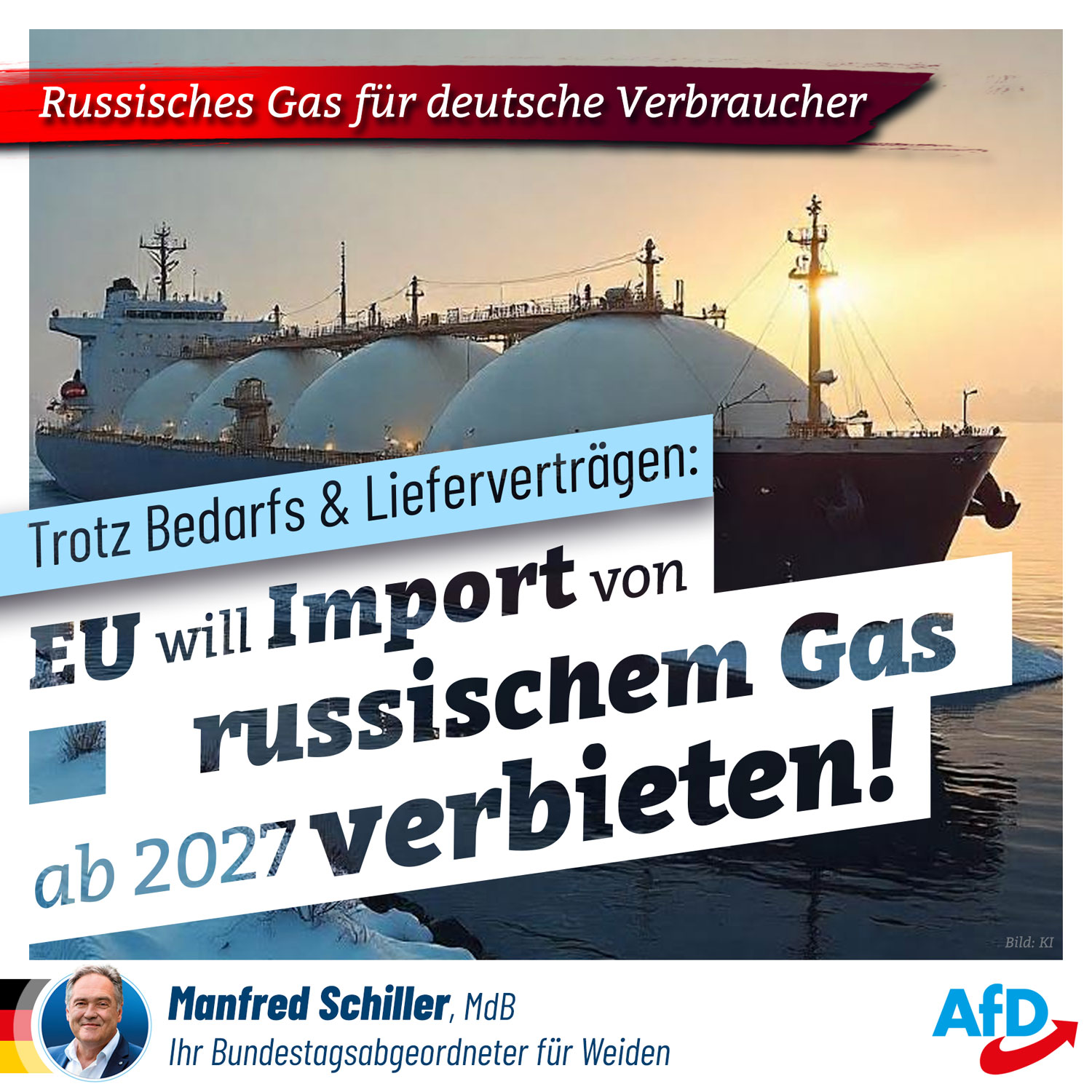 Russisches Gas für deutsche Verbraucher!