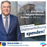 Die AfD leht die automatische Diätenerhöhung ab!