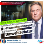 Erneuerbare Energien gehen häufig auf Kosten von Umwelt und Natur!