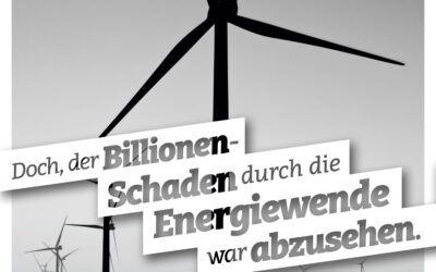 Billionschaden durch Energiewende