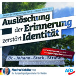 Umbenennung Dr.-Johann-Stark-Str.