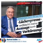 Richtigstellung: "Der neue Tag" verfälscht meine Aussage durch Verkürzung!