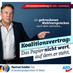 Koalitionsvertrag: das Papier nicht wert, auf dem er steht!
