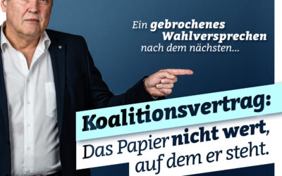 Gebrochene Wahlversprechen Nr….