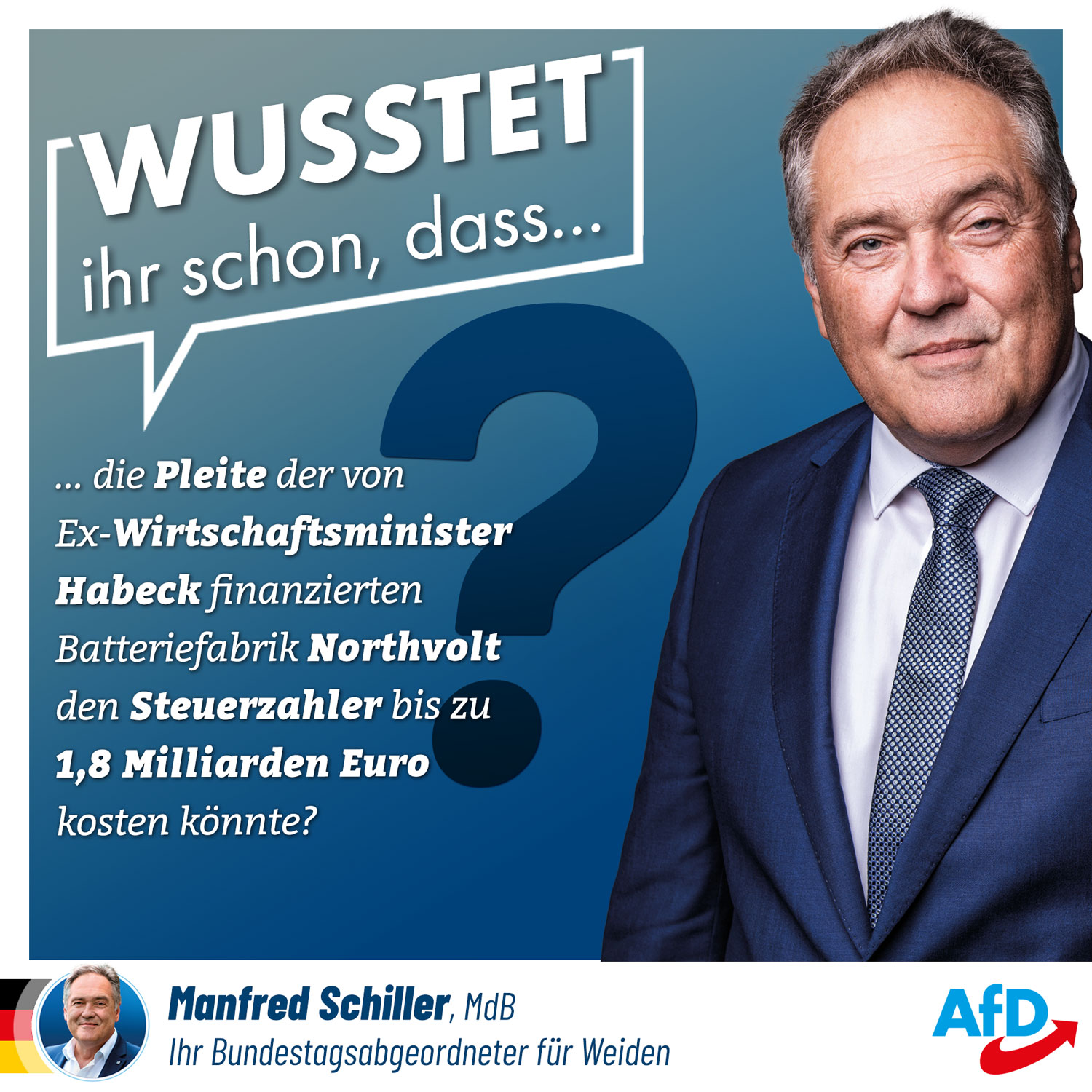 Northvolt-Pleite kostet den Steuerzahler 1,8 Milliarden Euro!