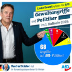 Linke Gewalt gegen AfD-Politiker