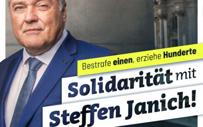 Solidarität mit Steffen Janich!