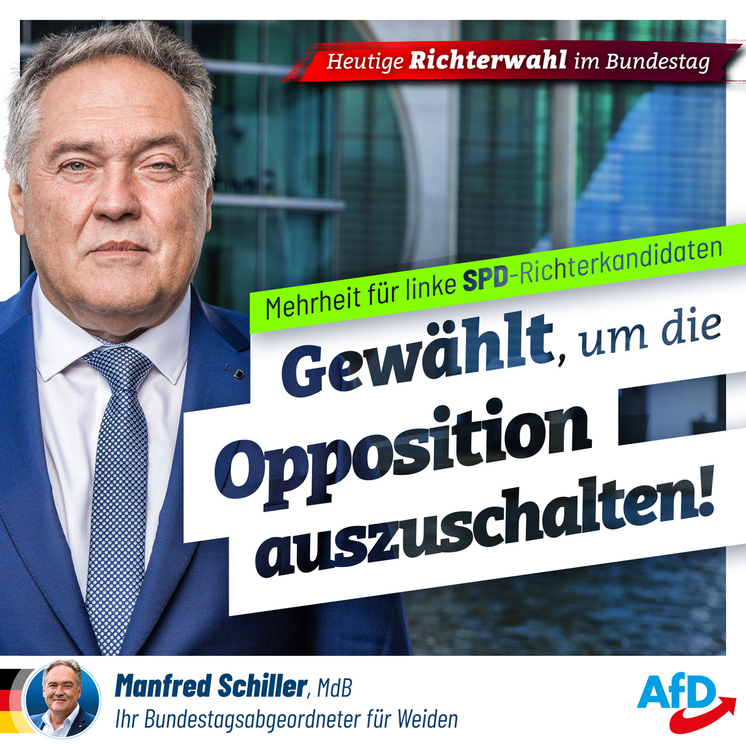 Gewählt, um die Opposition auszuschalten