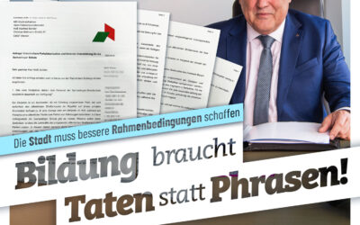 Meine Anfrage an die Stadt Weiden