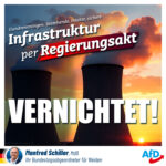 Bestehende Infrastruktur wird per Regierungsakt vernichtet!