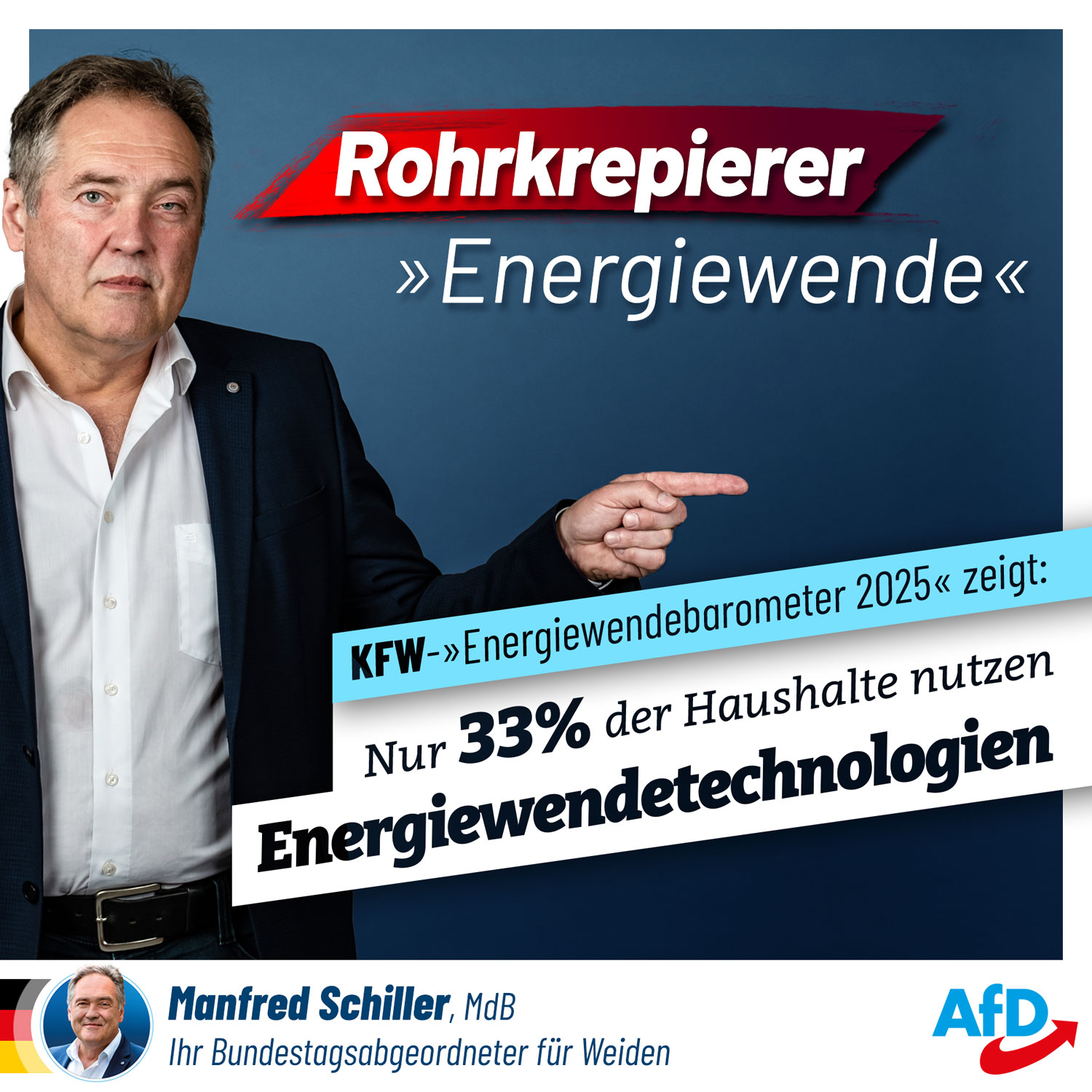 Rohrkrepierer Energiewende