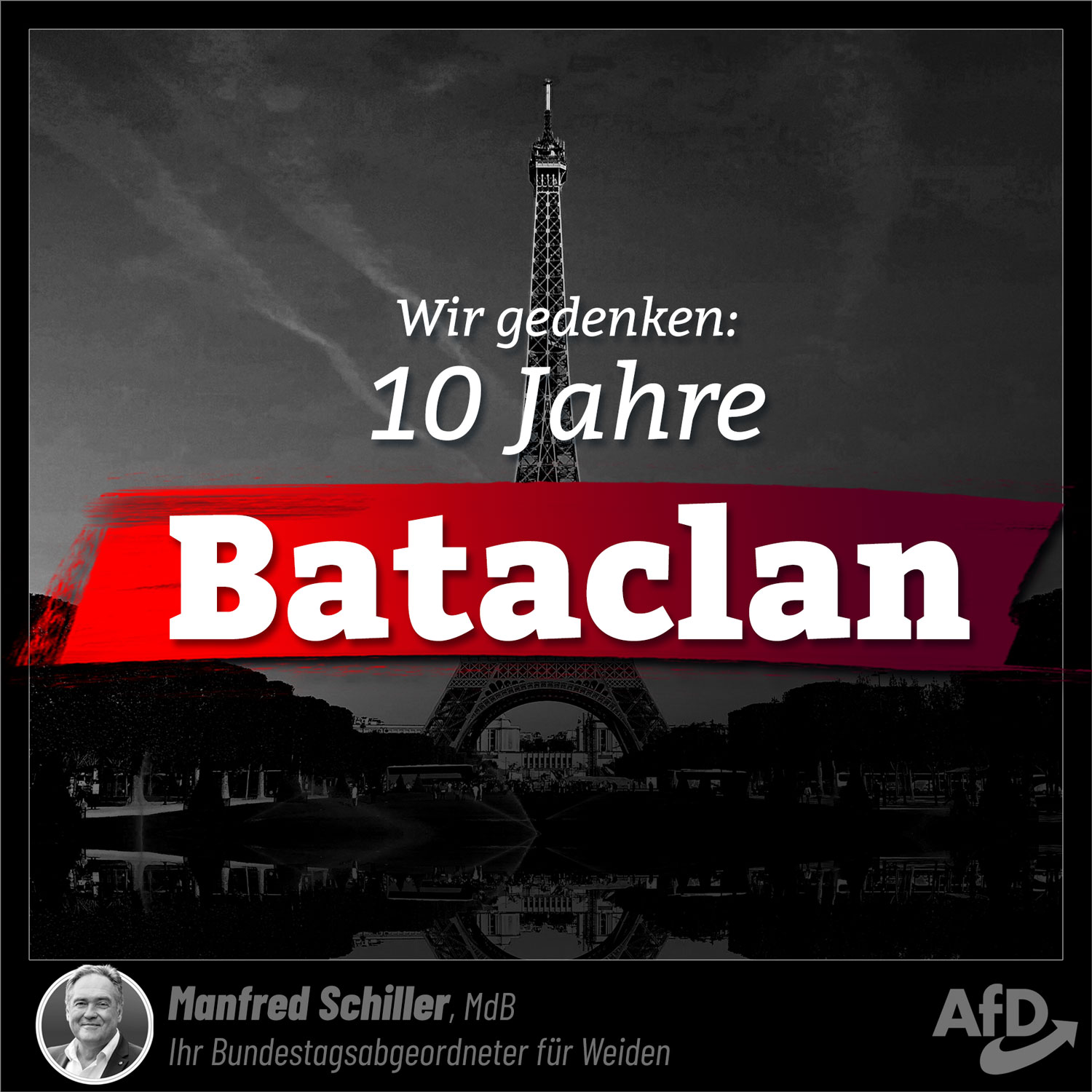 Wir gedenken: 10 Jahre Bataclan