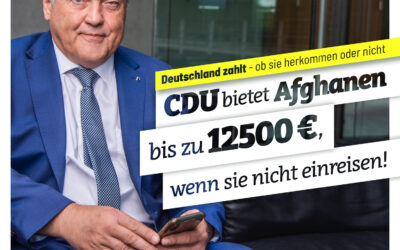 Bis zu 12000 Euro für Afghanen – wenn sie nicht einreisen