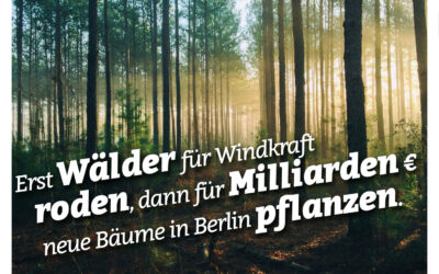 Berlin: Mehrere Milliarden € für Bäume