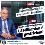 Eine Milliarde für Brasilien, 1,8 Mrd weniger für deutsche Krankenhäuser