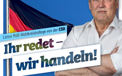 Der Rest redet – wir handeln!