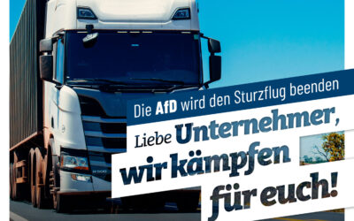 Liebe Unternehmer, wir kämpfen FÜR euch!