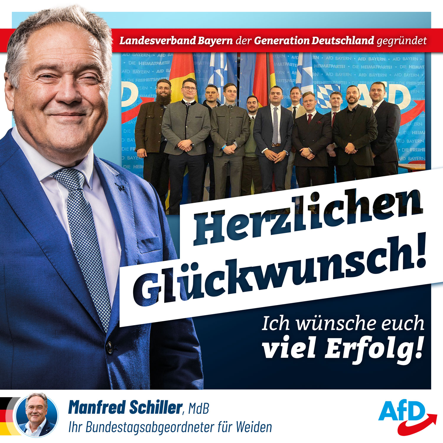 Gründung des Landesverbands Bayern der Generation Deutschland Gründung des Landesverbands Bayern der Generation Deutschland