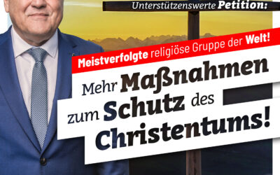 Petition: Christentum schützen
