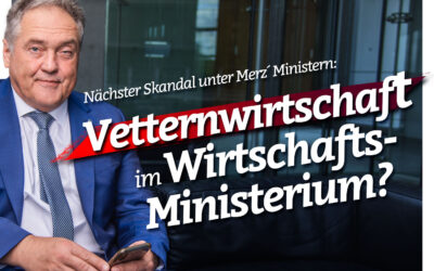 Vetternwirtschaft im Wirtschaftsministerium?
