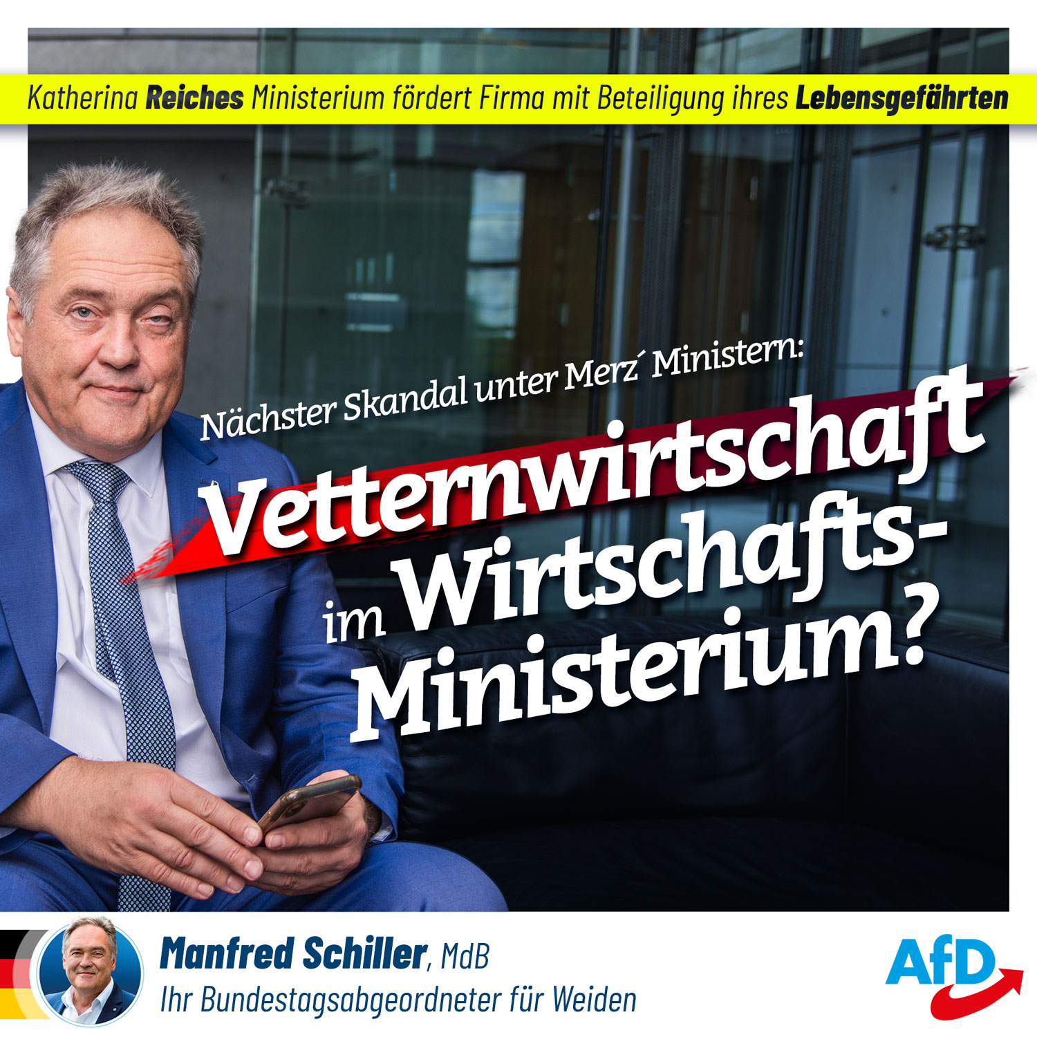 Vetternwirtschaft im Wirtschaftsministerium? Vetternwirtschaft im Wirtschaftsministerium?