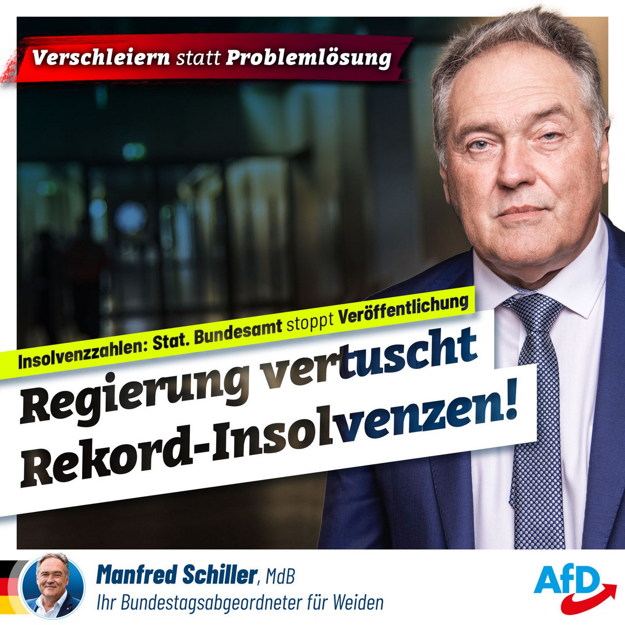 Regierung vertuscht Rekord-Insolvenzen!