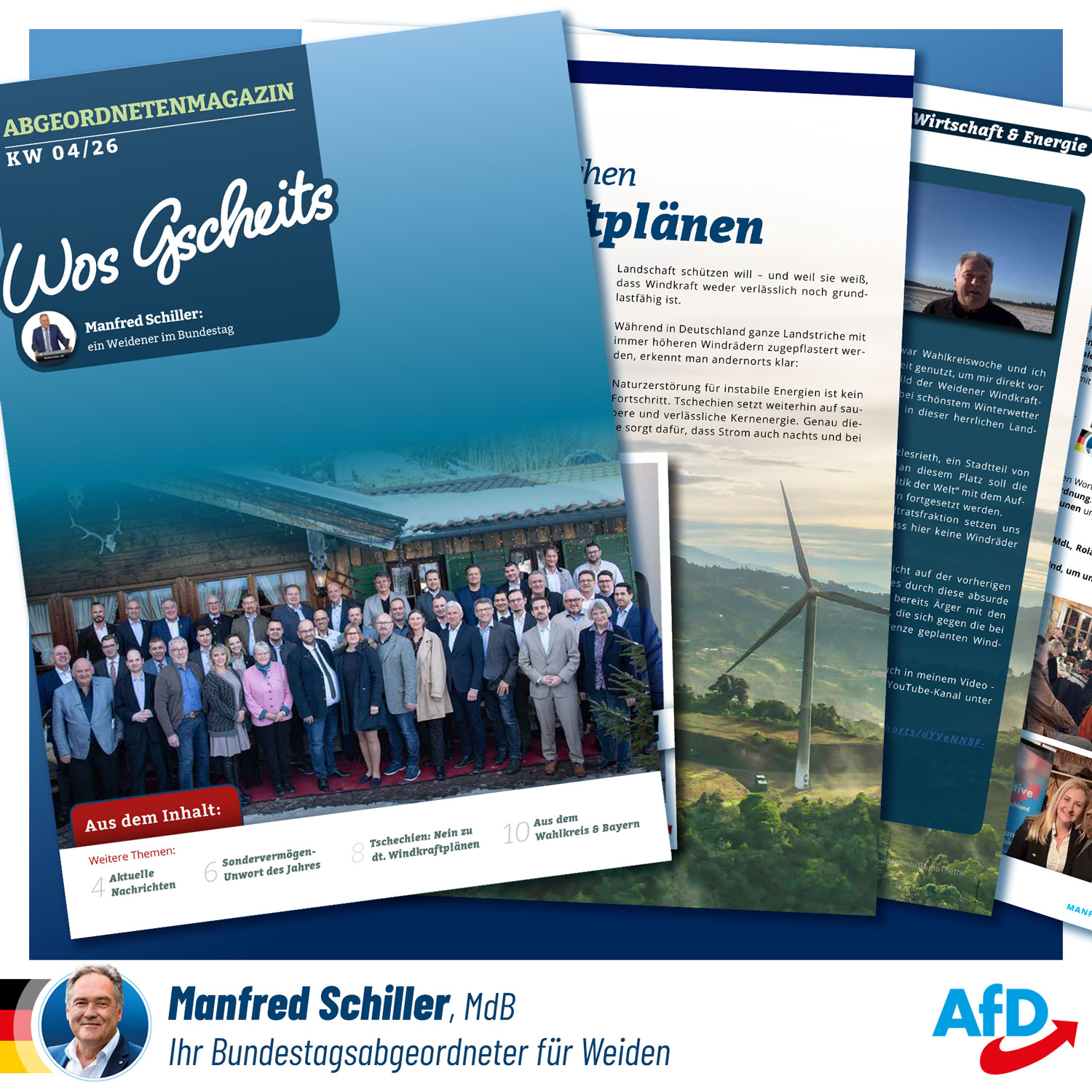 Wos Gscheits Abgeordnetenmagazin Kalenderwoche 04/26 Wos Gscheits Abgeordnetenmagazin Kalenderwoche 04/26