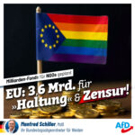 EU plant 3,6 Milliarden für "Haltung" und Zensur!